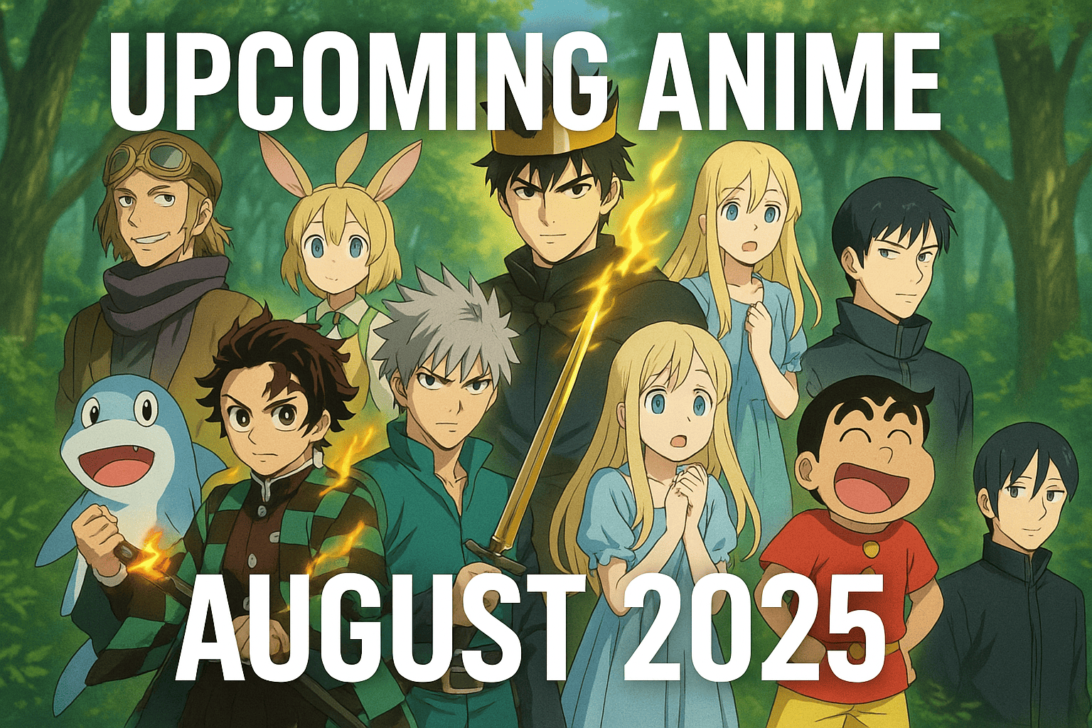 Upcoming Anime List in August 2025 — Top New Series, Movies & OVAs to Watch