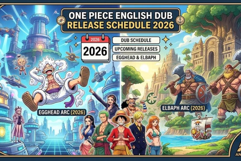 One Piece English Dub Release Schedule 2026: Egghead & Elbaph | AniReload