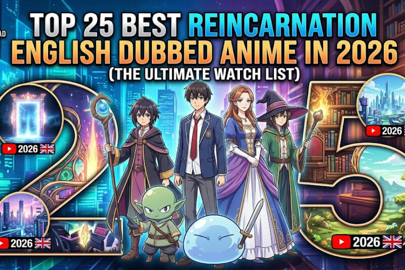 Top 25 Best Reincarnation English Dubbed Anime in 2026 (The Ultimate Watch List) | AniReload