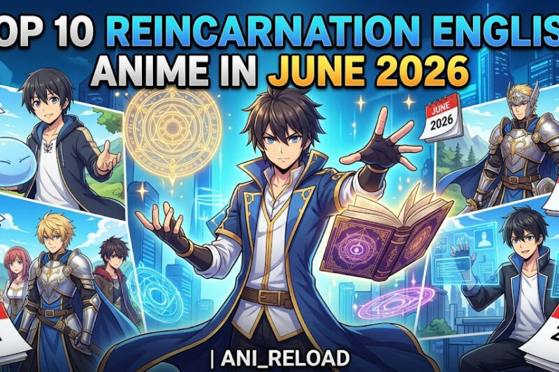 Top 10 Reincarnation English Anime In June 2026 | AniReload
