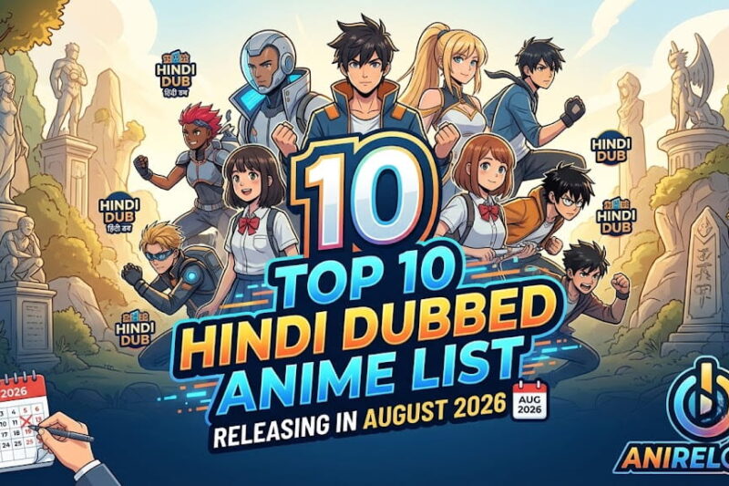 Top 10 Hindi Dubbed Anime List Releasing In August 2026 | AniReload