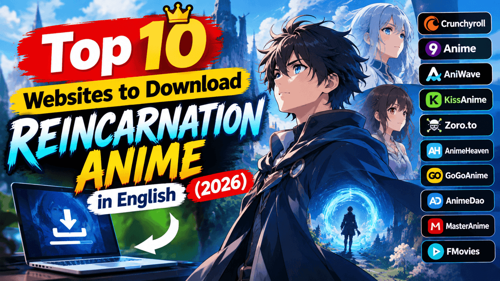 Top 10 Websites to Download Reincarnation Anime in English (2026)