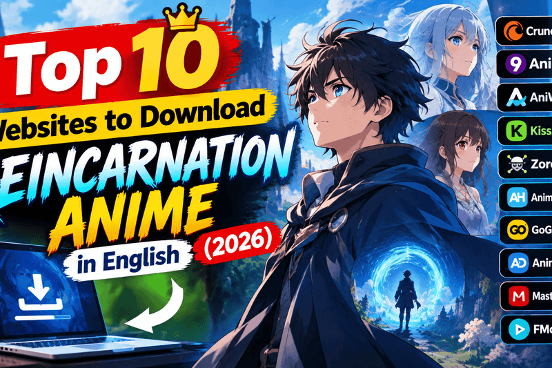 Top 10 Websites to Download Reincarnation Anime in English (2026)
