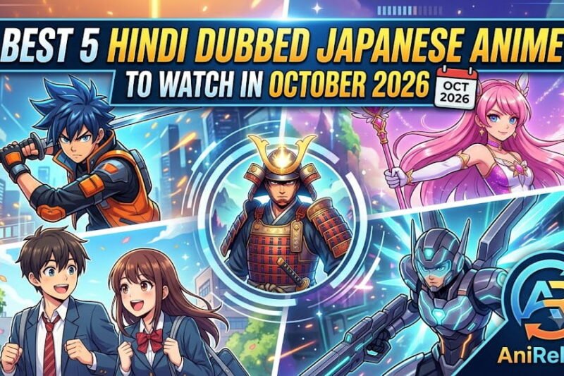 Best 5 Hindi Dubbed Japanese Anime To Watch In October 2026 AniReload