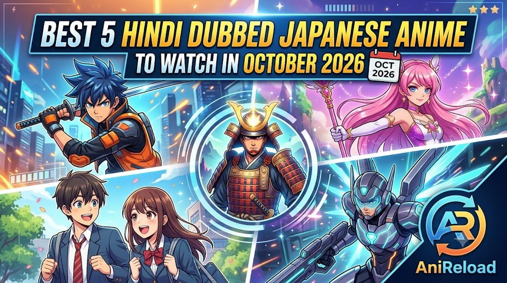 Best 5 Hindi Dubbed Japanese Anime To Watch In October 2026 AniReload