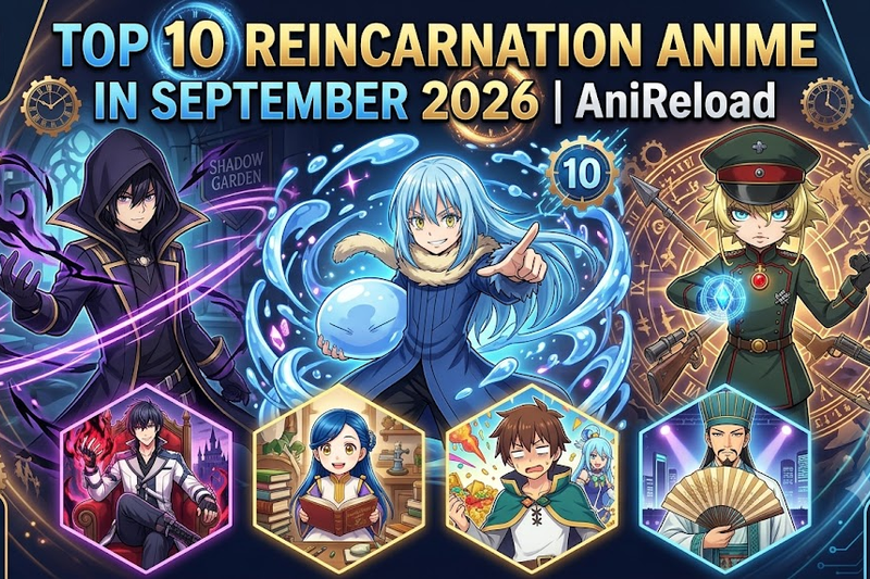 Top 10 Reincarnation Anime in September 2026 | AniReload