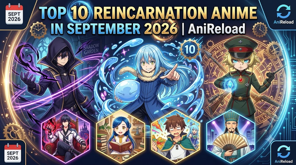 Top 10 Reincarnation Anime in September 2026 | AniReload